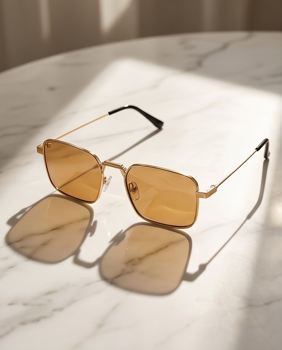 SAFİA Gold – Brown Gradient Lens Güneş Gözlüğü