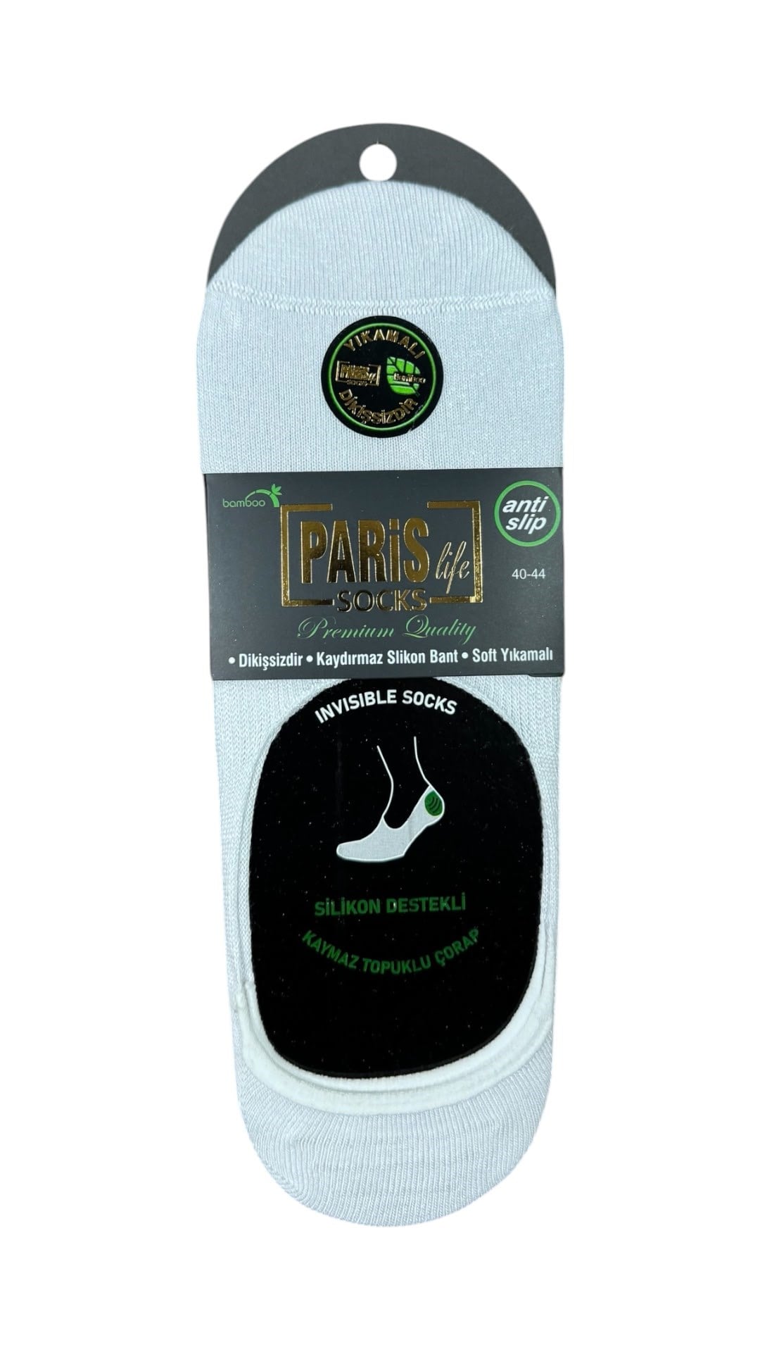 Bambu Erkek Babet BEYAZ