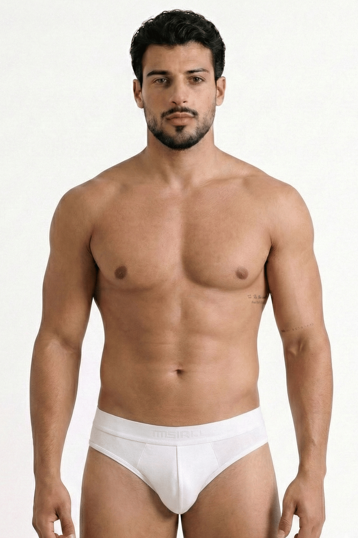 Erkek Modal Basic Slim Fit Slip Beyaz