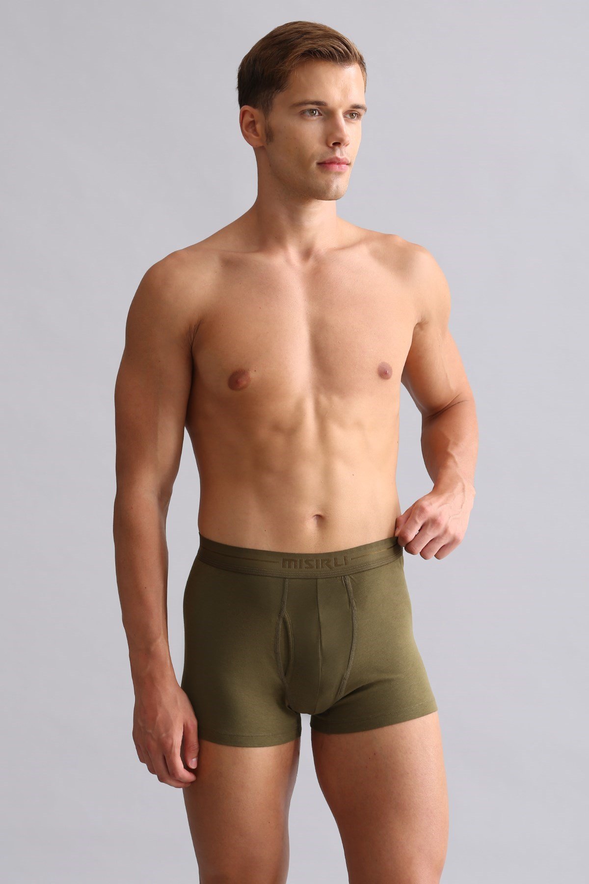 Mısırlı ORGANIC Pamuklu SPARTACUS PLUS PERFORMANCE Boxer Koyu Haki