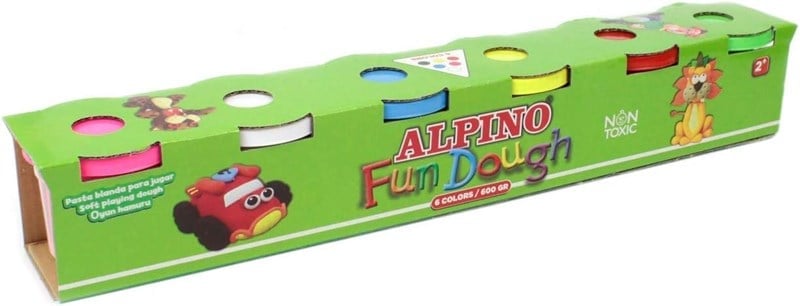 Alpıno Dp-000301 Oyun Hamuru 6 X 100 Gr