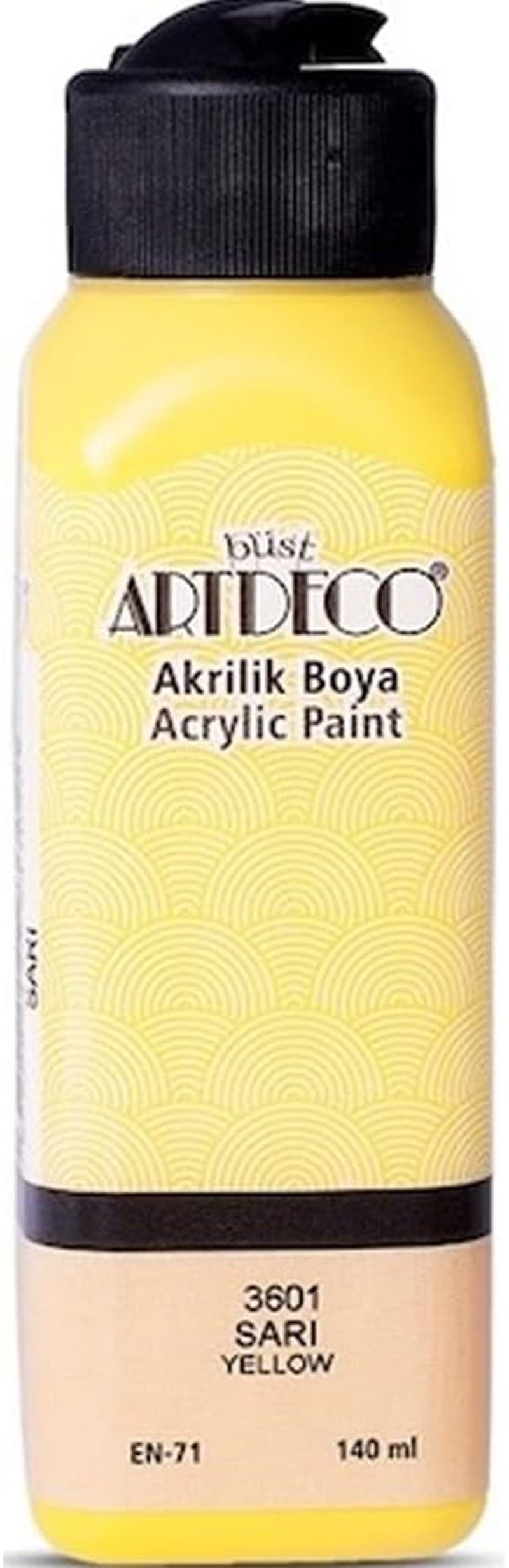 Artdeco Akrilik Boya 140Ml Sarı 3601