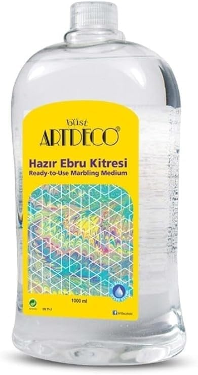 Artdeco Kullanıma Hazır Ebru Kitresi 1 Litre