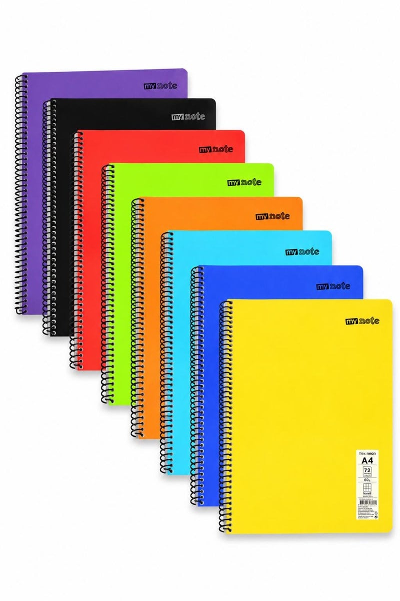 Mynote Flex Neo Defter A4 72 Yp Kareli