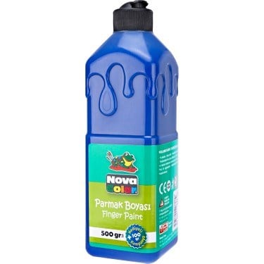 N.Color Parmak Boyasi 500 Gr Mavi