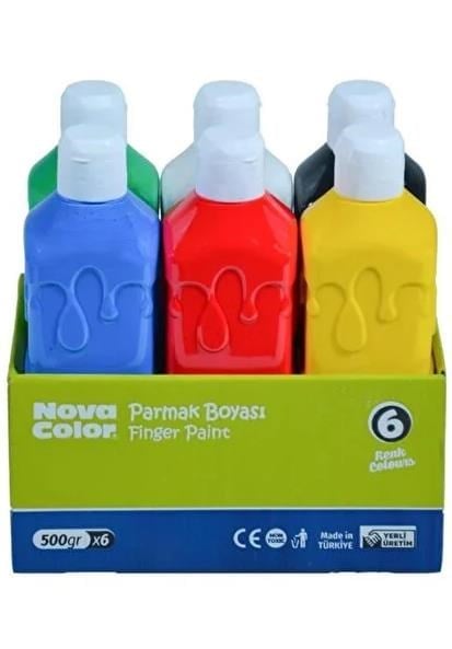 N.Color Parmak Boyasi 500 Gr (6 Li)
