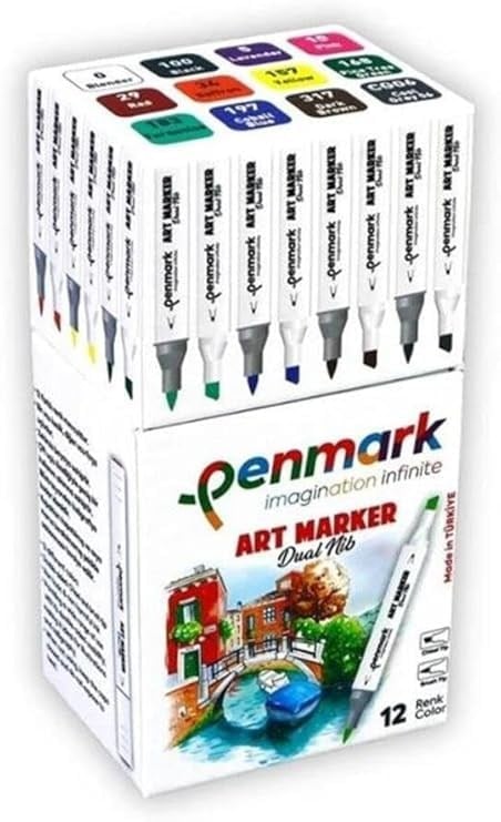 Penmark Marker'S Art Brush Kalem 12 Li Set