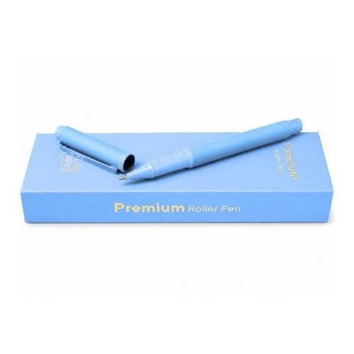 Premium Roller Kalem Kutulu-Açık Mavi