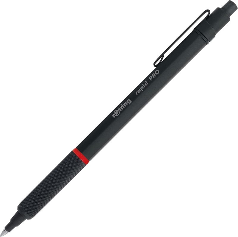 Rotring Rapid Pro Tükenmez Kalem, Siyah M