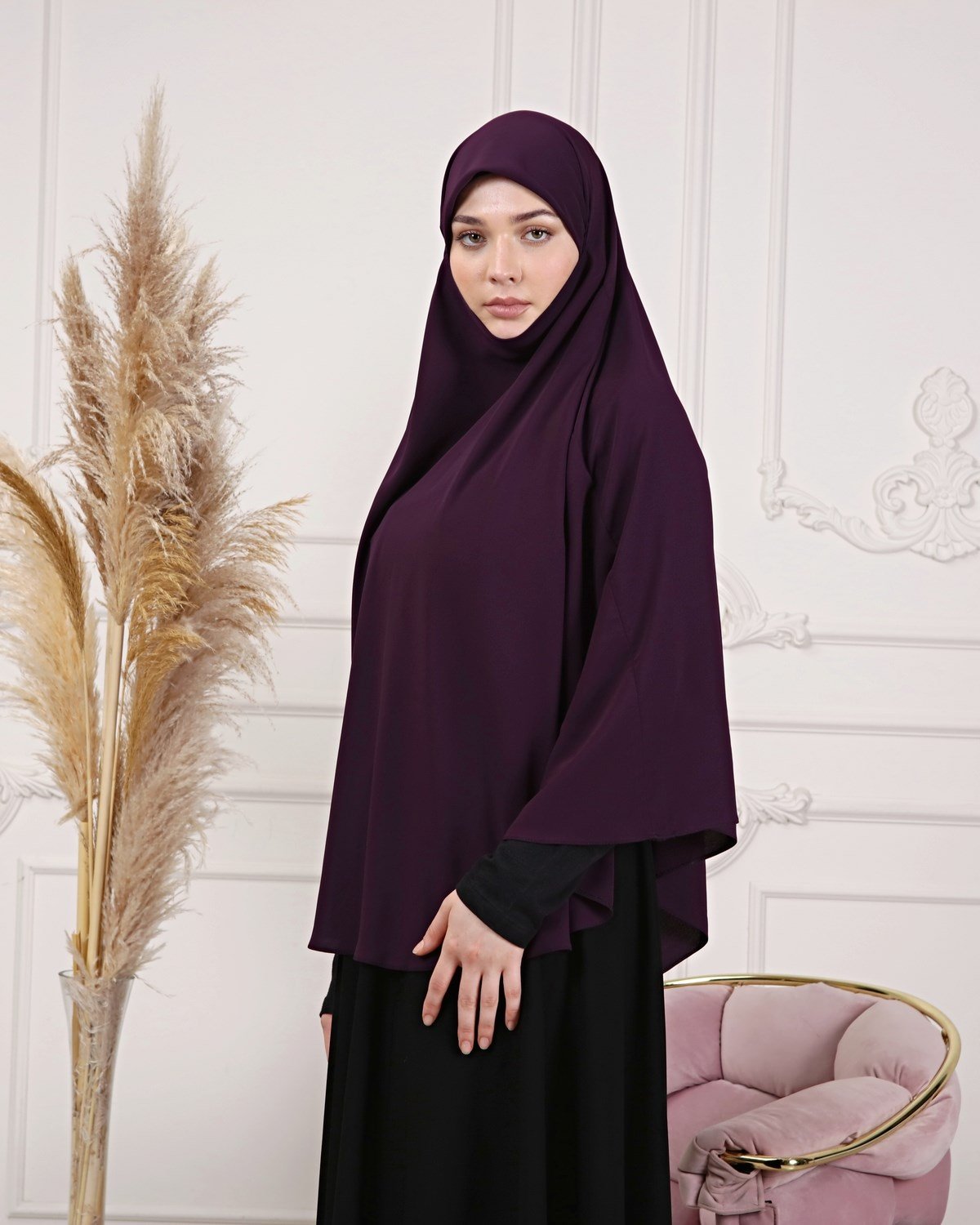 OVAL BAĞLAMALI SUFLE PRATİK EŞARP