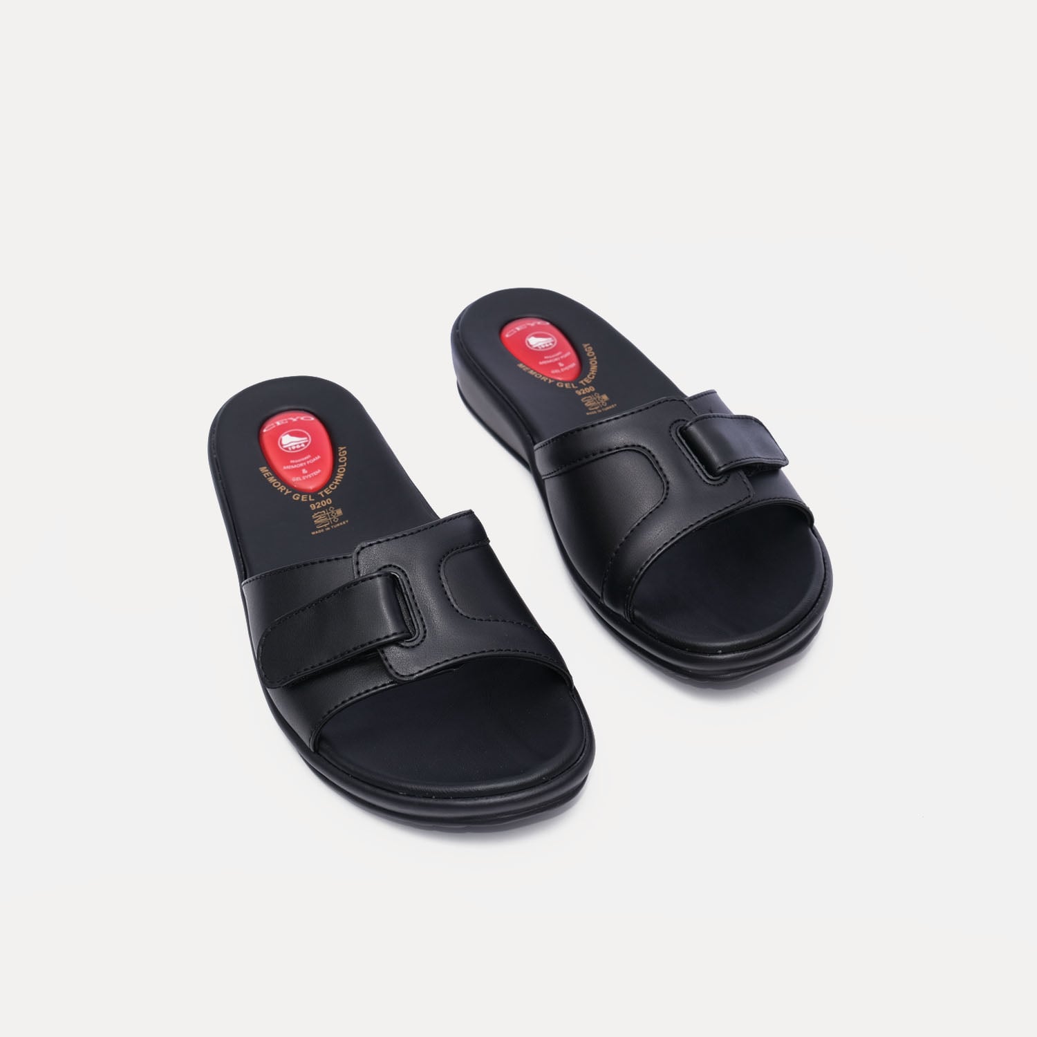 CEYO 9200-12 Kadın Anatomik Terlik Siyah