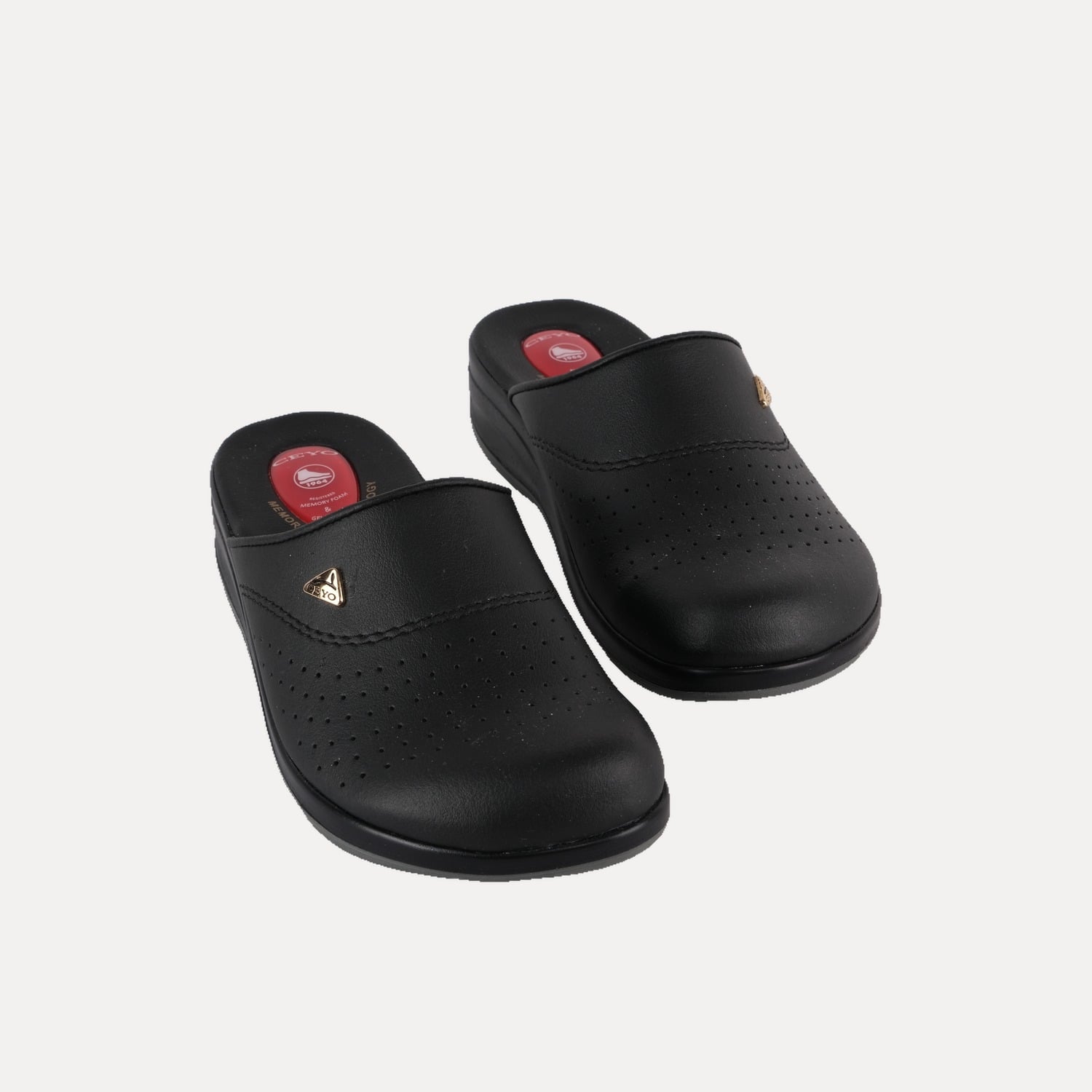 CEYO 9844FLEX-1 FLEX-1 Kadın Sabo Terlik Siyah