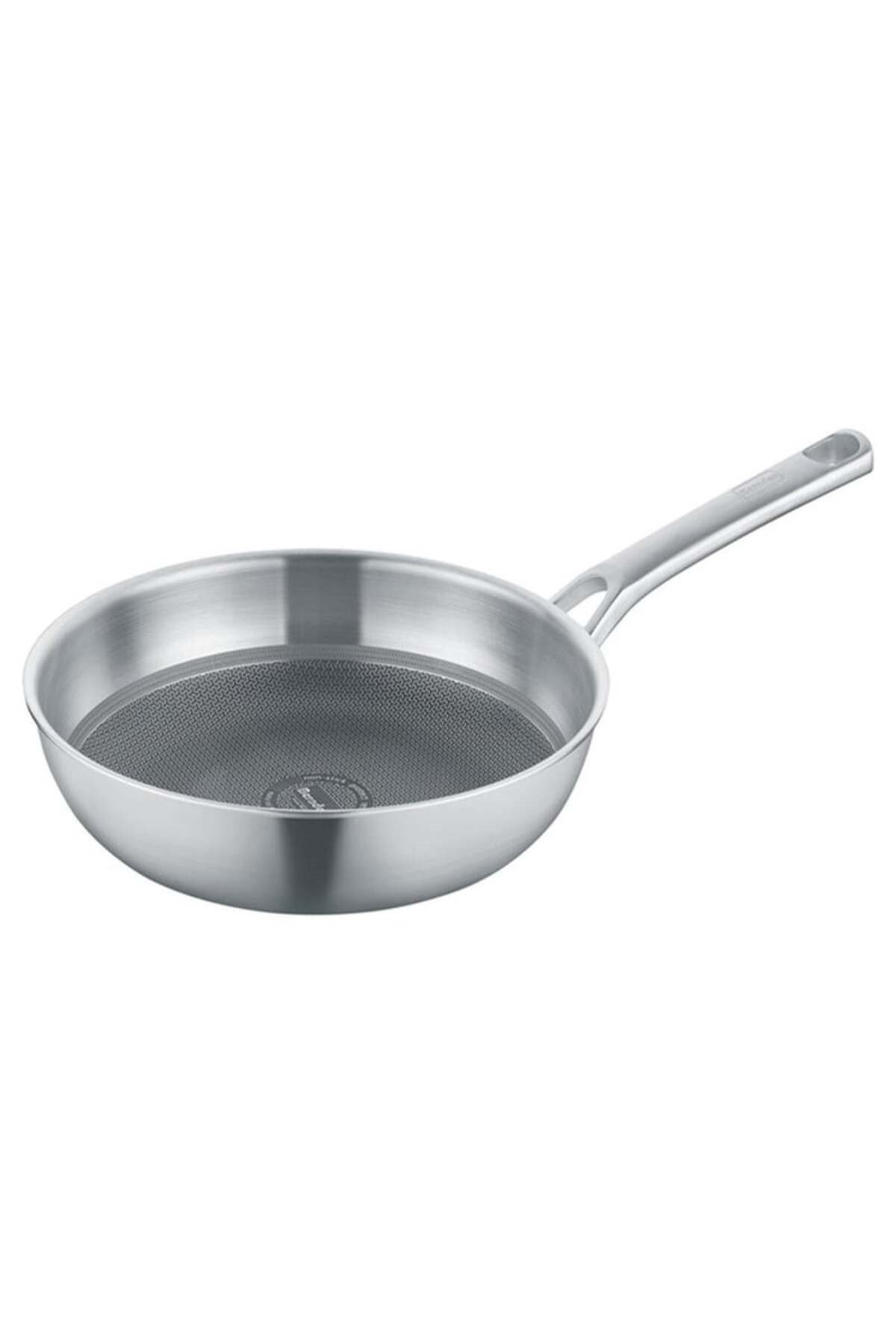 099218 Tricion Pro Paslanmaz Çelik Wok Tava Kapaklı 26cm