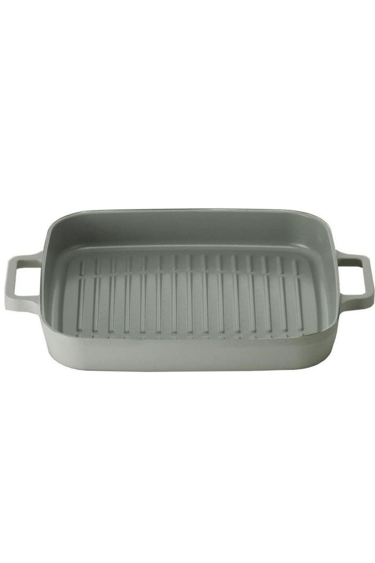 28 Cm Dikdörtgen Döküm Grill Tava D-neof128g
