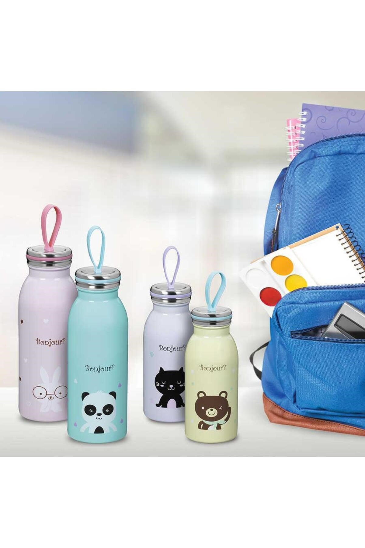 Bambino Mavi 450 Ml Çocuk Matarası A692-02