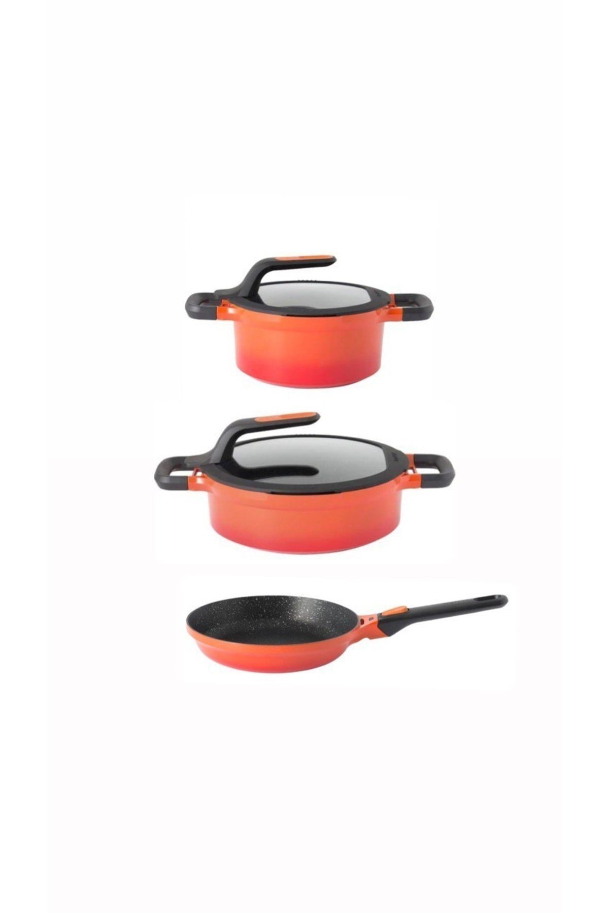 Berghoff Gem Stay-cool Turuncu 5 Parça Set 24drn28sığ28tava