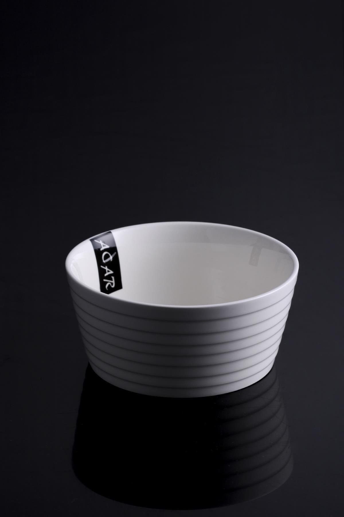 Bianca Perla Porselen 14 cm Yuvarlak Servis Kase Beyaz