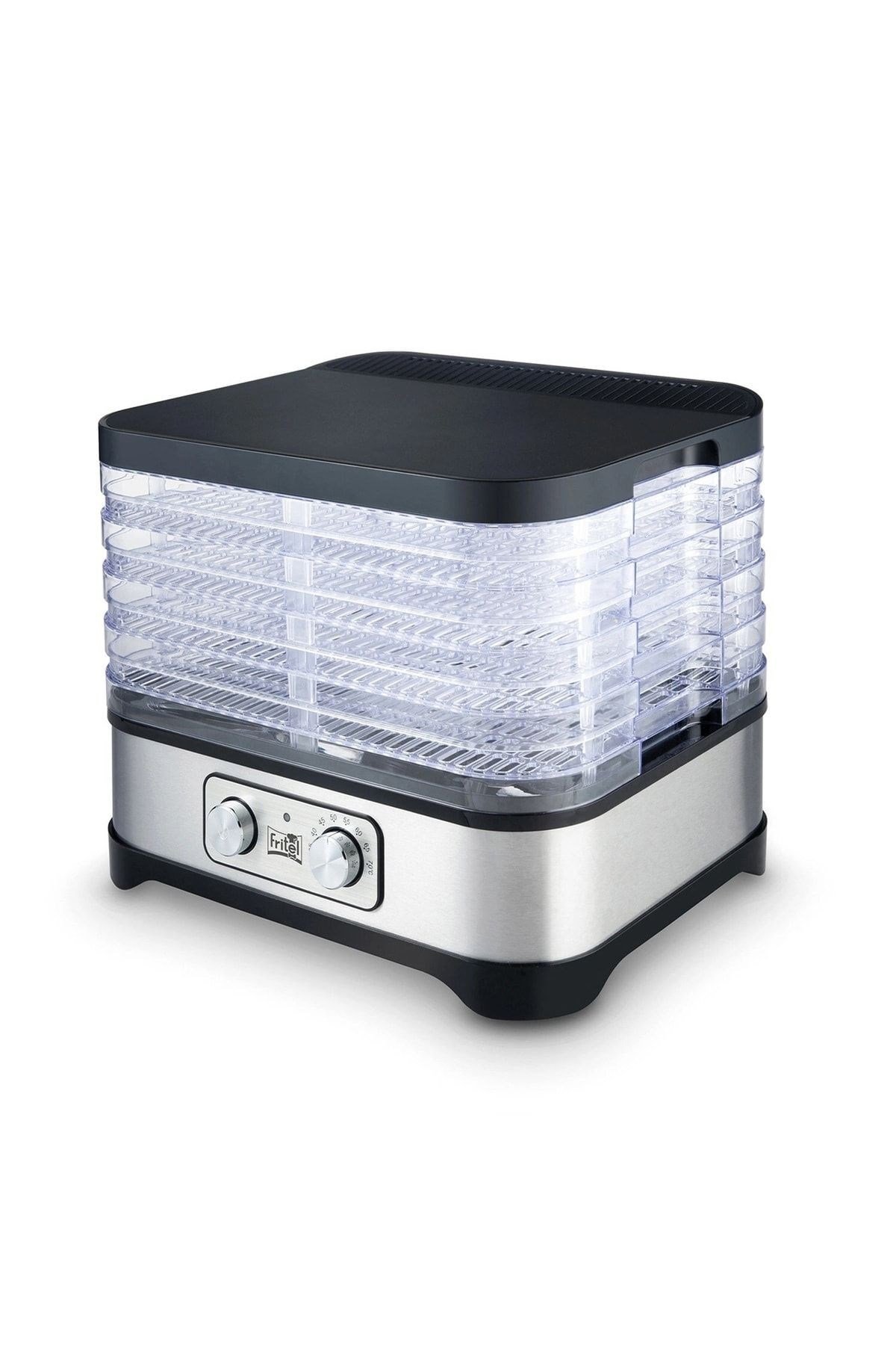 Dh 2025 Gümüş 250 Watt Meyve Ve Sebze Kurutucu 5 Tepsili