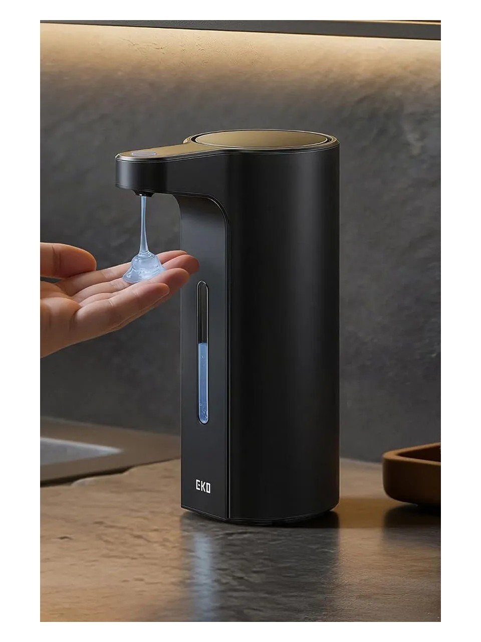 Eko Aroma Pro Akıllı Sıvı Sabunluk Sensörlü - Siyah