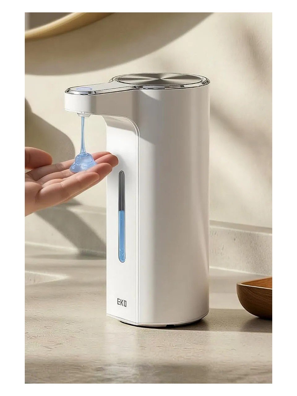Eko Aroma Pro Akıllı Sıvı Sabunluk Sensörlü -Beyaz