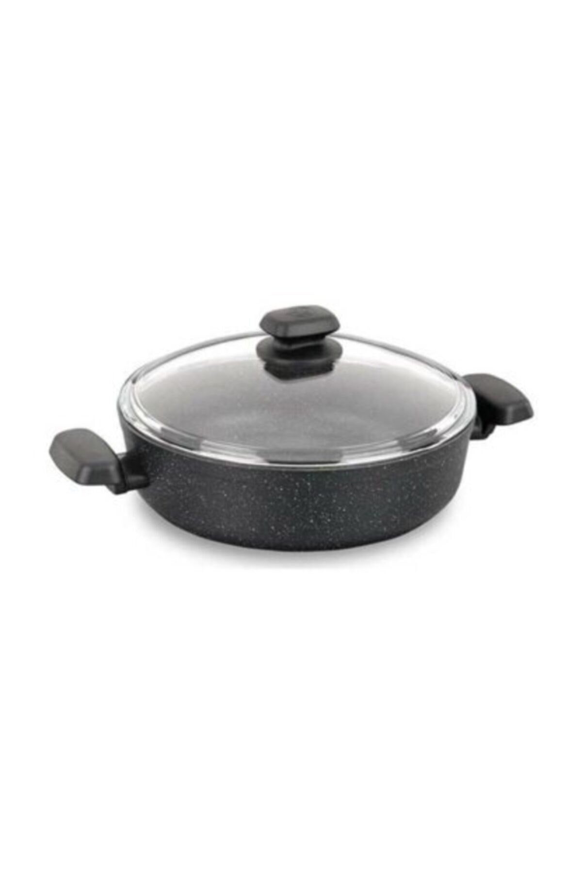 Granit Indüksiyonlu 24 Cm Kısa Tencere A1843 Ornella