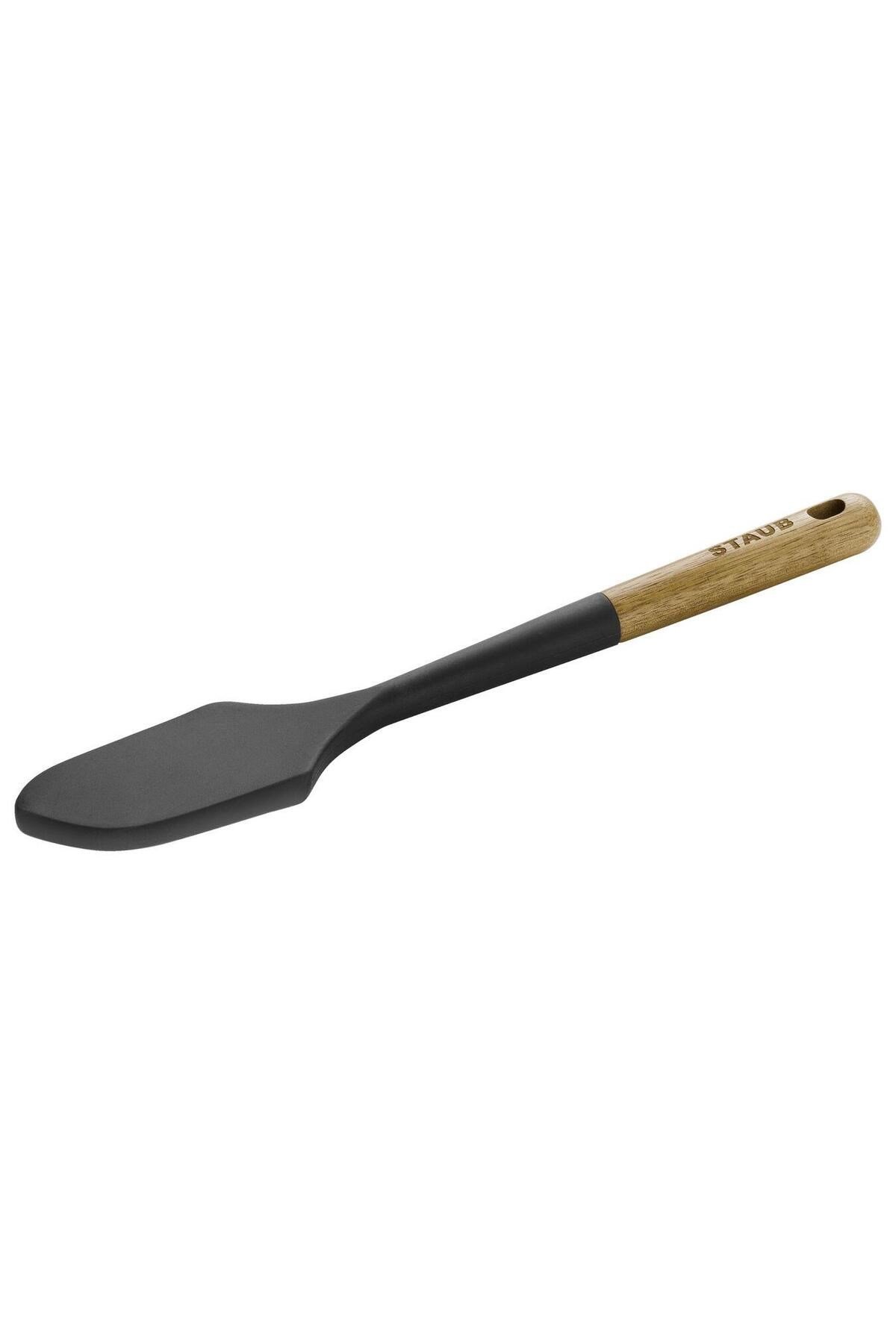 Hamur Sıyırıcı Silikon 30 Cm Siyah