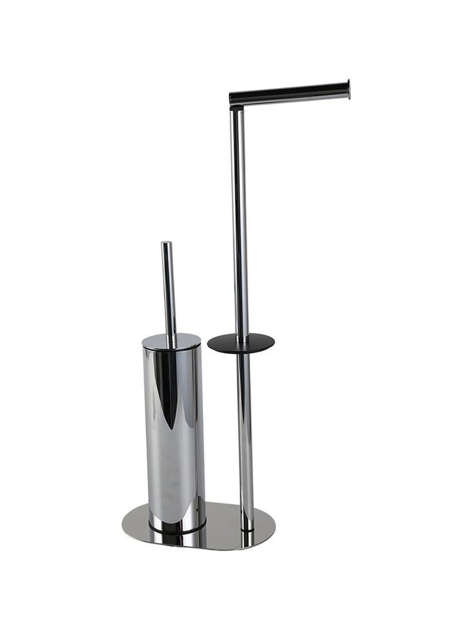 Kobos Hareketli WC Set Yuvarlak Krom KBW-829CR