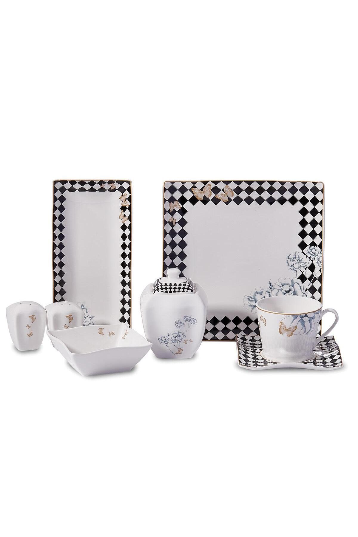 Link Collection 28 Parça Kare Kahvaltı Takımı A8573