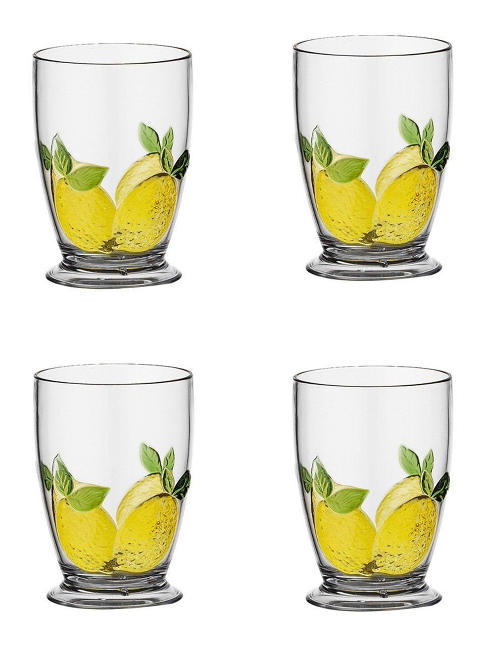 Lucky Art Limora Akrilik 475 ML 4'lü Bardak Seti