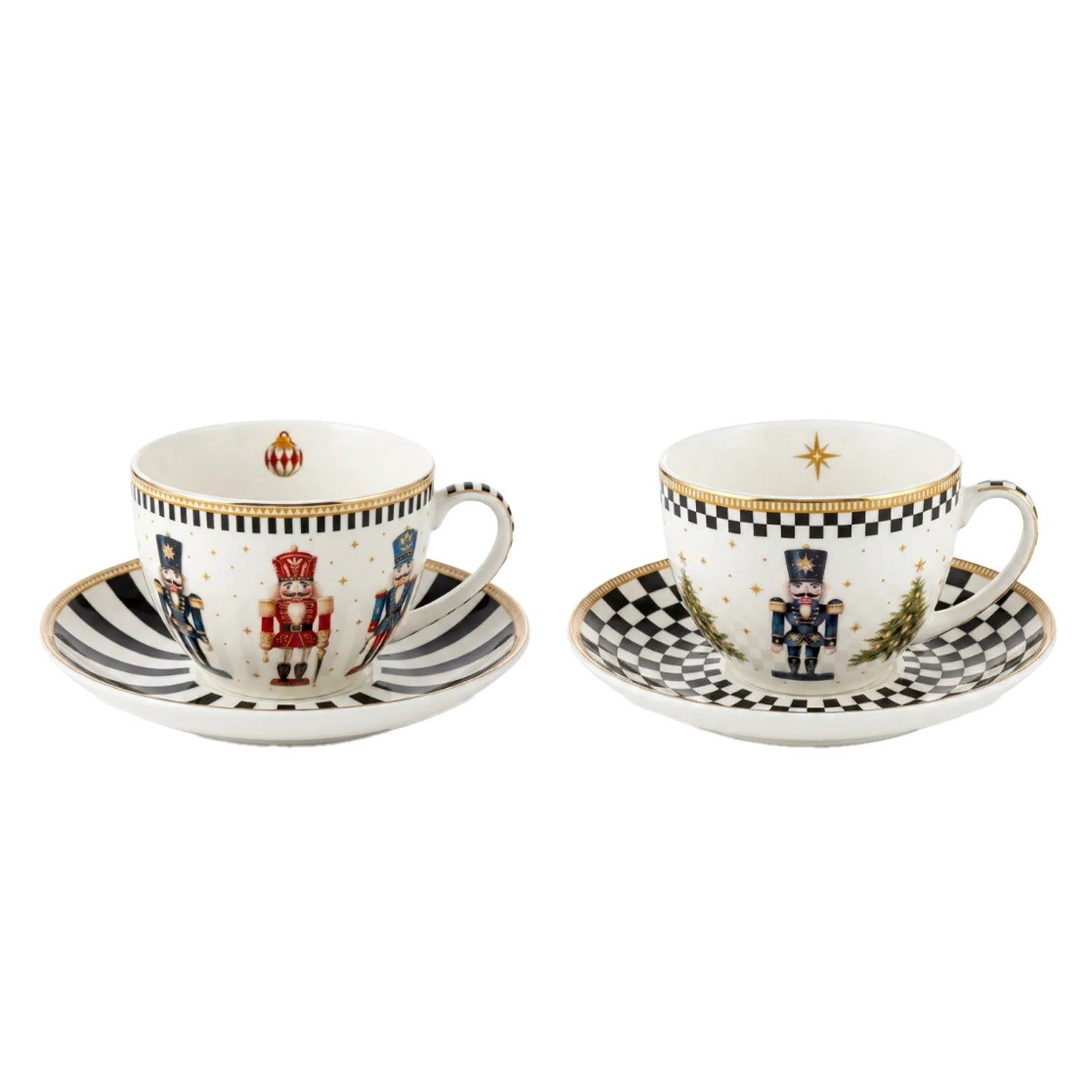 Lucky Art Soldino Bone 2'li Çay Fincanı Seti 250 ml