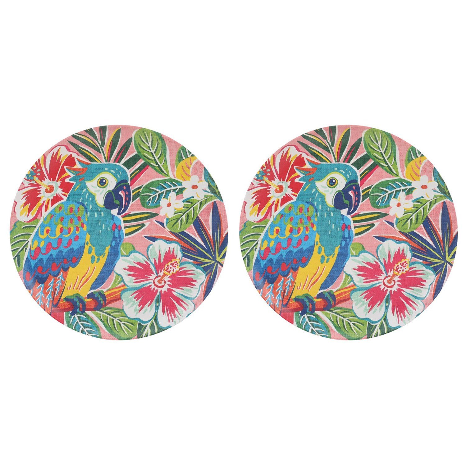 Lucky Art Tropea Melamin Yemek Tabak Seti 26cm (2'li)