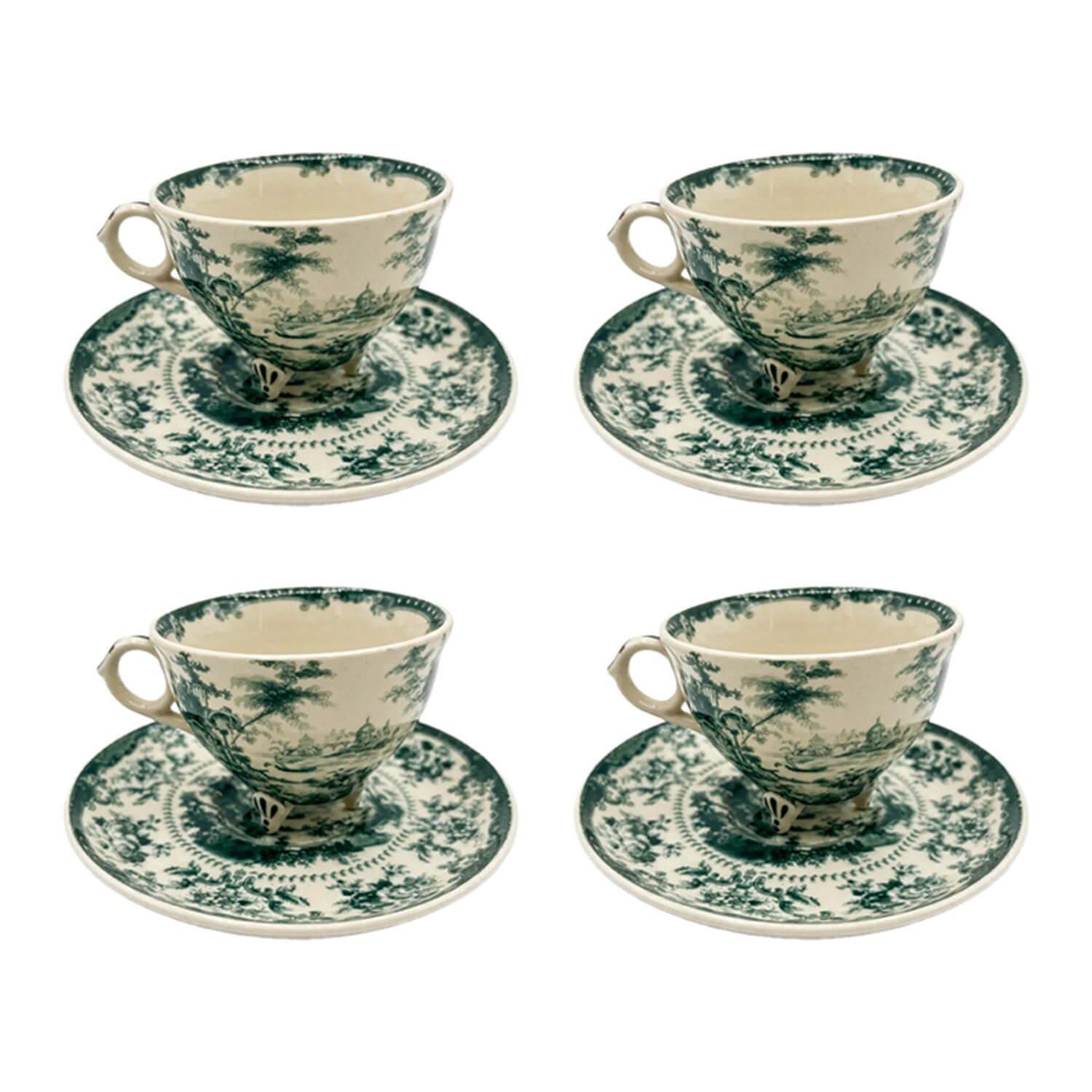 Lucky Art Virelia 4'lü Çay Fincanı Seti 225 ml
