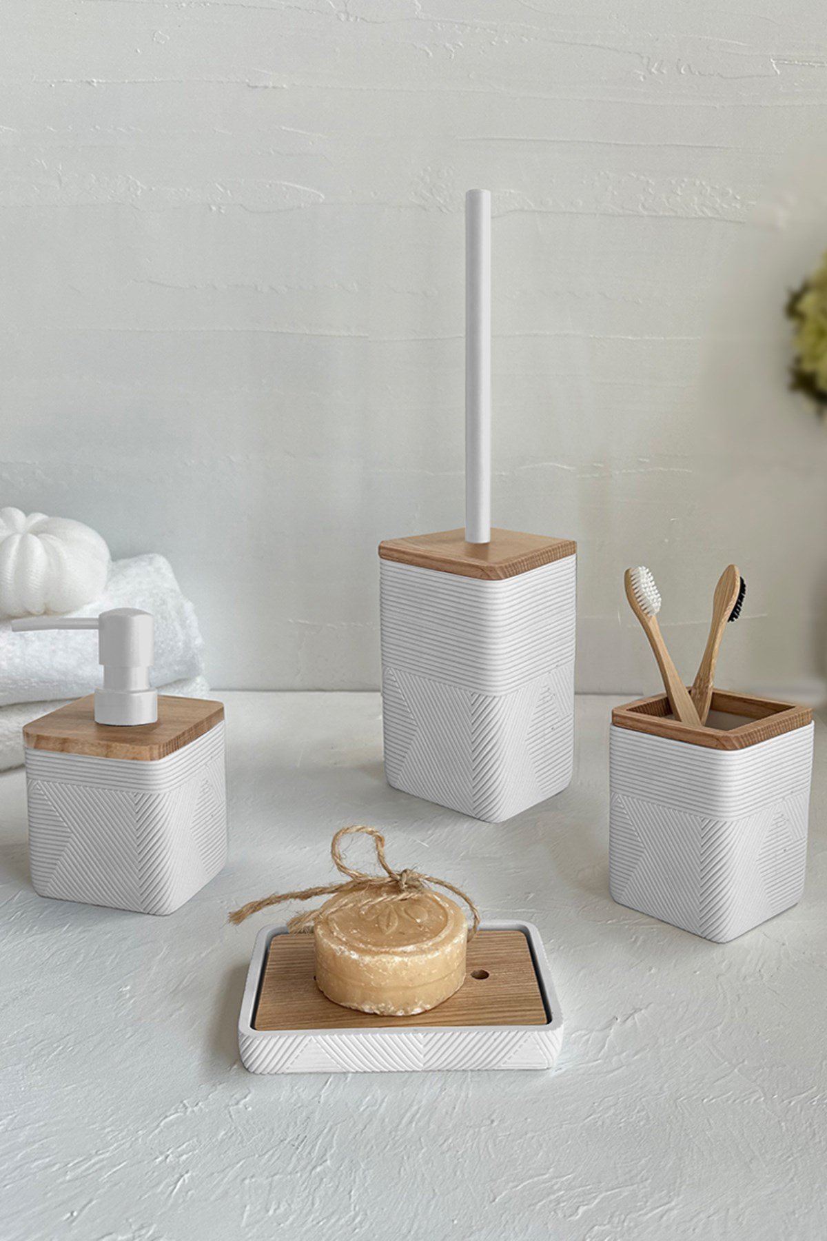 Madera 4'Lü Banyo Seti