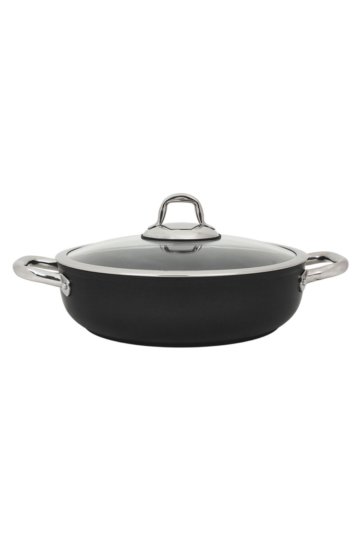 Master Titanyum Pilav Tenceresi 28 cm Siyah