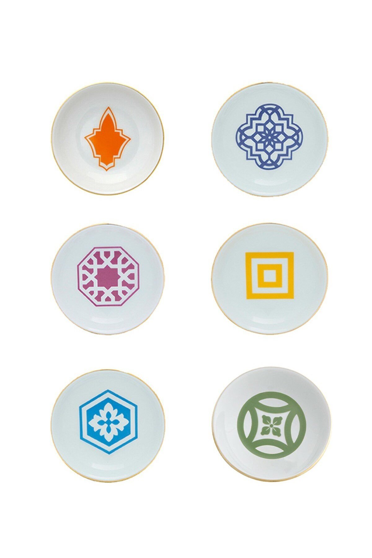 Morocco 6'lı Mini Kase Seti 10 Cm