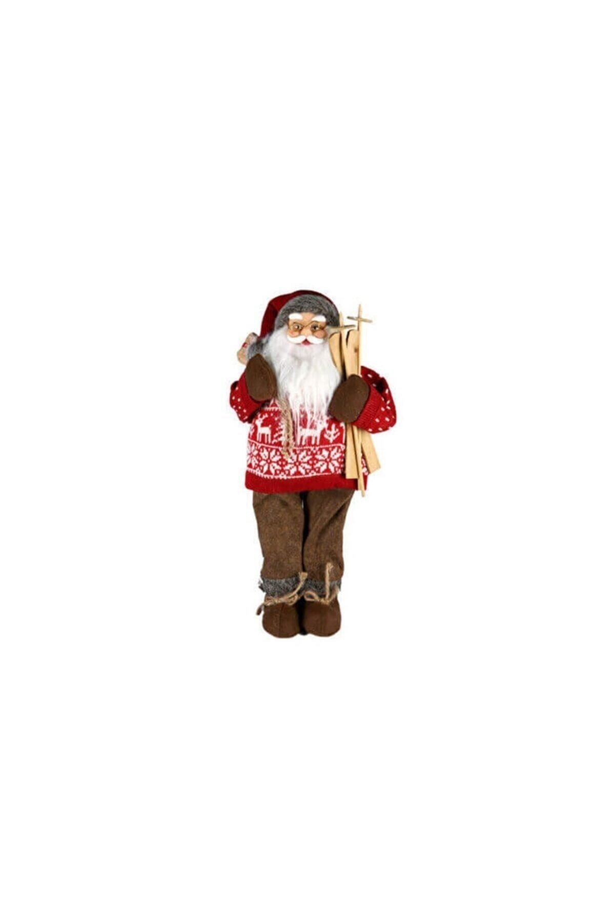 Noel Baba Kırmızı Kayakçı 60cm