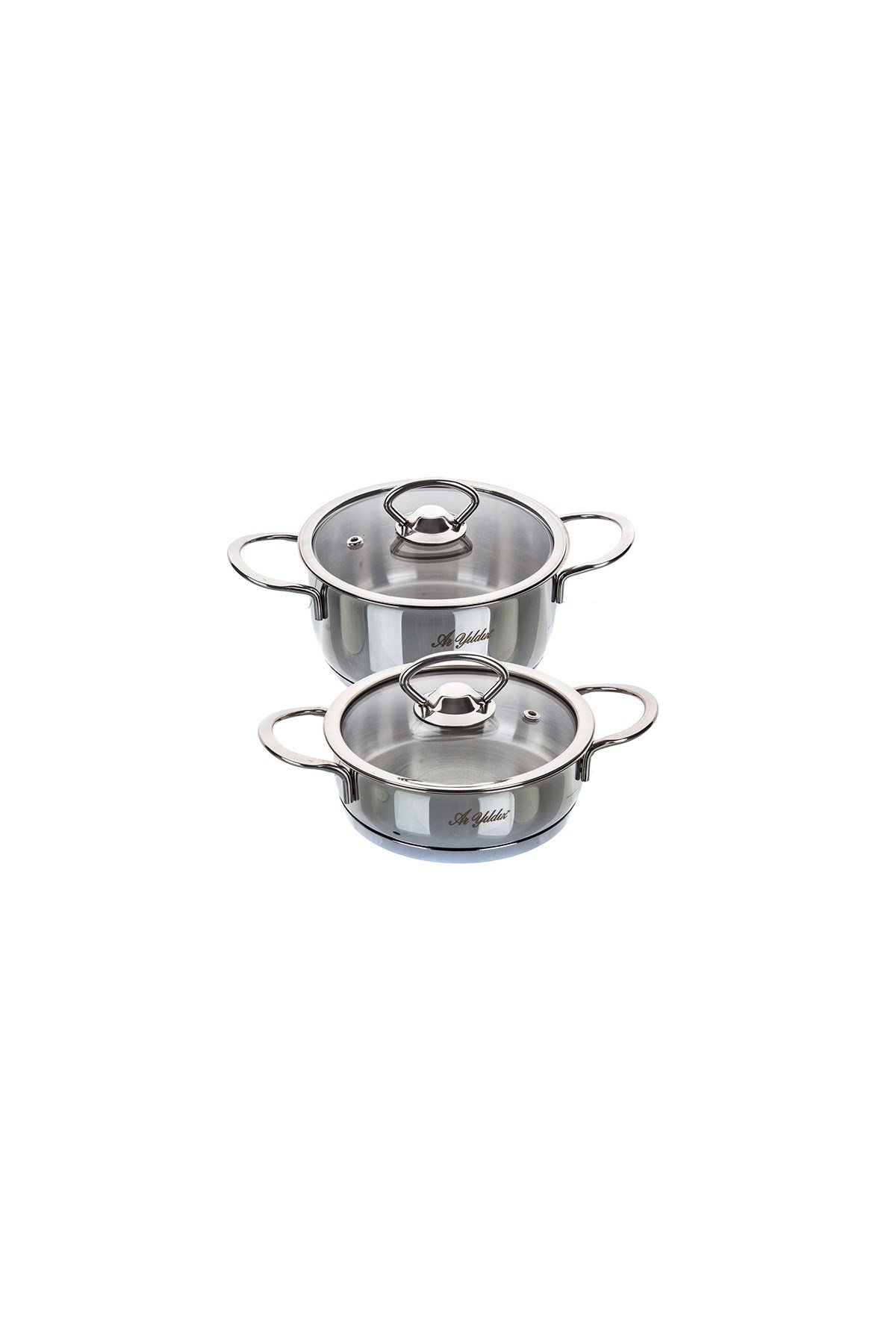 Petit Mini Çelik Tencere Set 14-16 cm