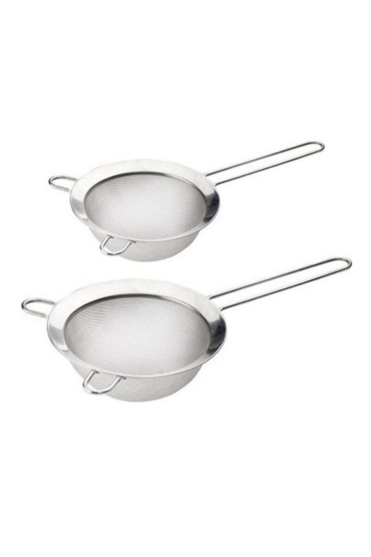 Pratic 2 lü Çelik Süzgeç Seti 16 cm - 20 cm