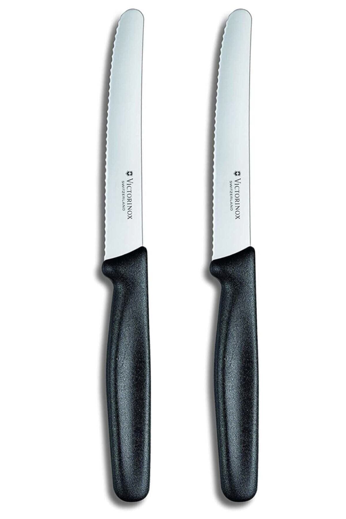Vıctorınox 2 Ad. 6.7833 11 Cm. Çelik Tırtıklı Bıçak