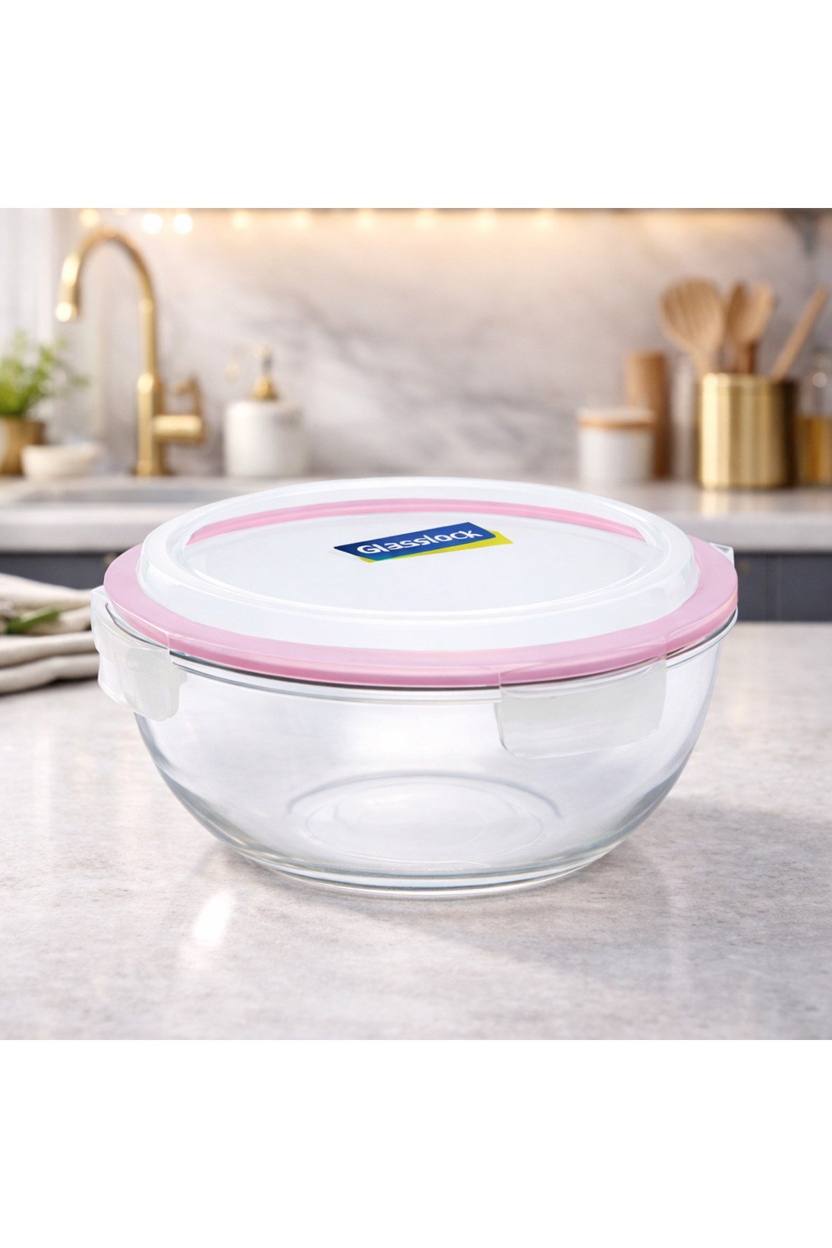 Yuvarlak Cam Sakl.kabı 4000ml D-mbcb400 1 Adet