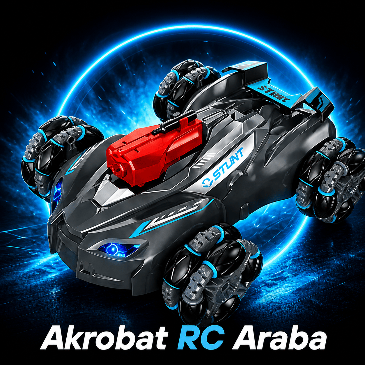 1080P Kameralı 4x4 Akrobat RC Araba