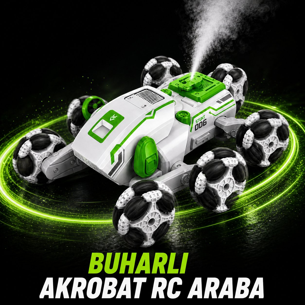 Buharlı Robot Köpek Araba