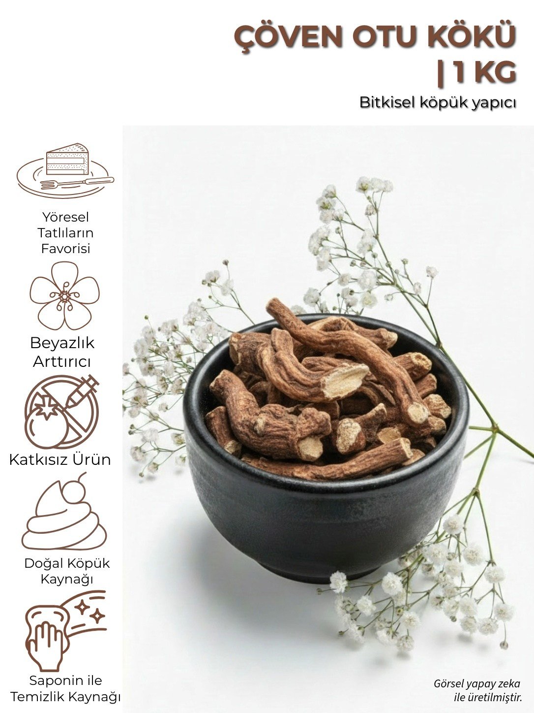 Çöven Otu Kökü | 1 kg