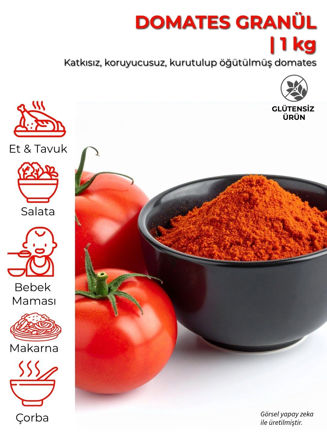 Domates Granül | 1000 g