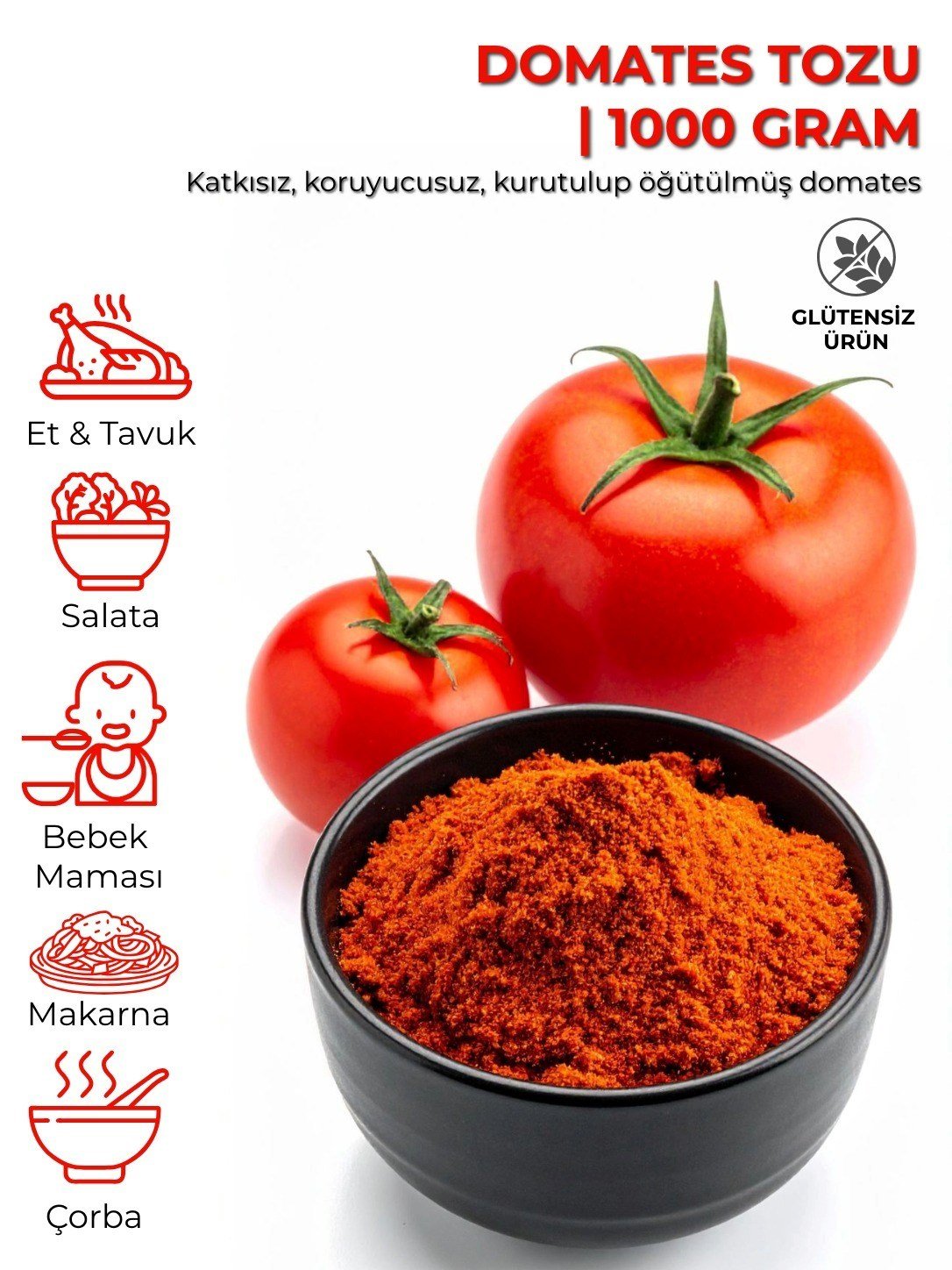Domates Tozu | 1000 g