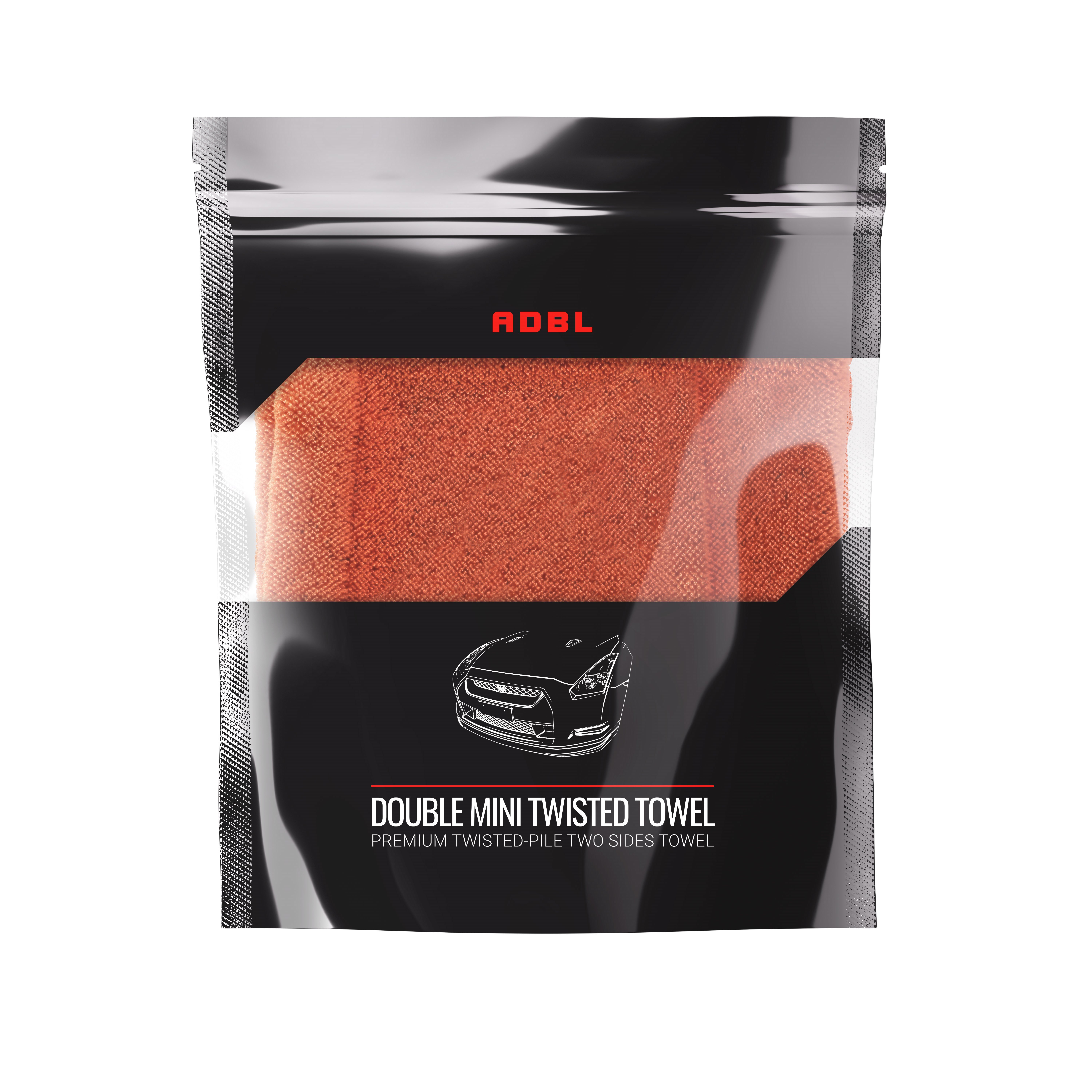 ADBL Double Mini Twisted Towel, Kurulama  Havlusu   40x40   1400gsm