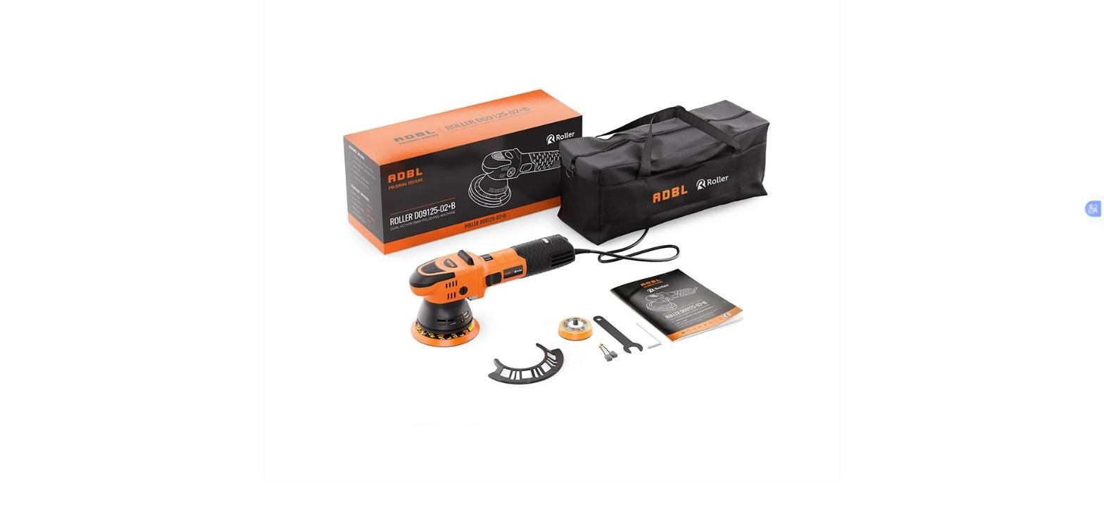 ADBL Roller DA09125-02 + Bag Polisaj Makinesi Taşıma Çantası DA09125-02