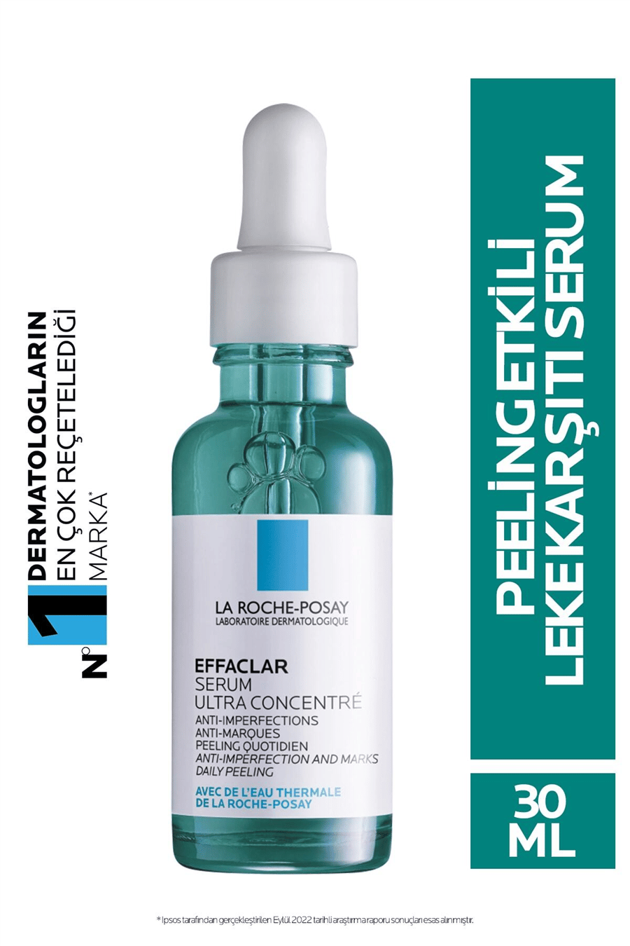 Effaclar Yağlı Ve Akneye Eğilim Gösteren Ciltler için Peeling Etkili Leke Karşıtı Serum