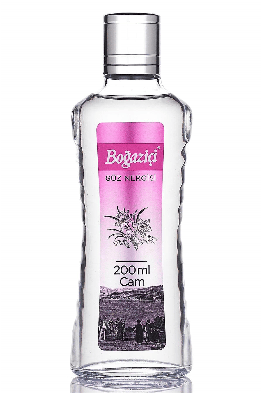 Güz Nergisi Kolonyası Cam Şişe 200ml Dökme Kolonya 80 Derece Kolonya