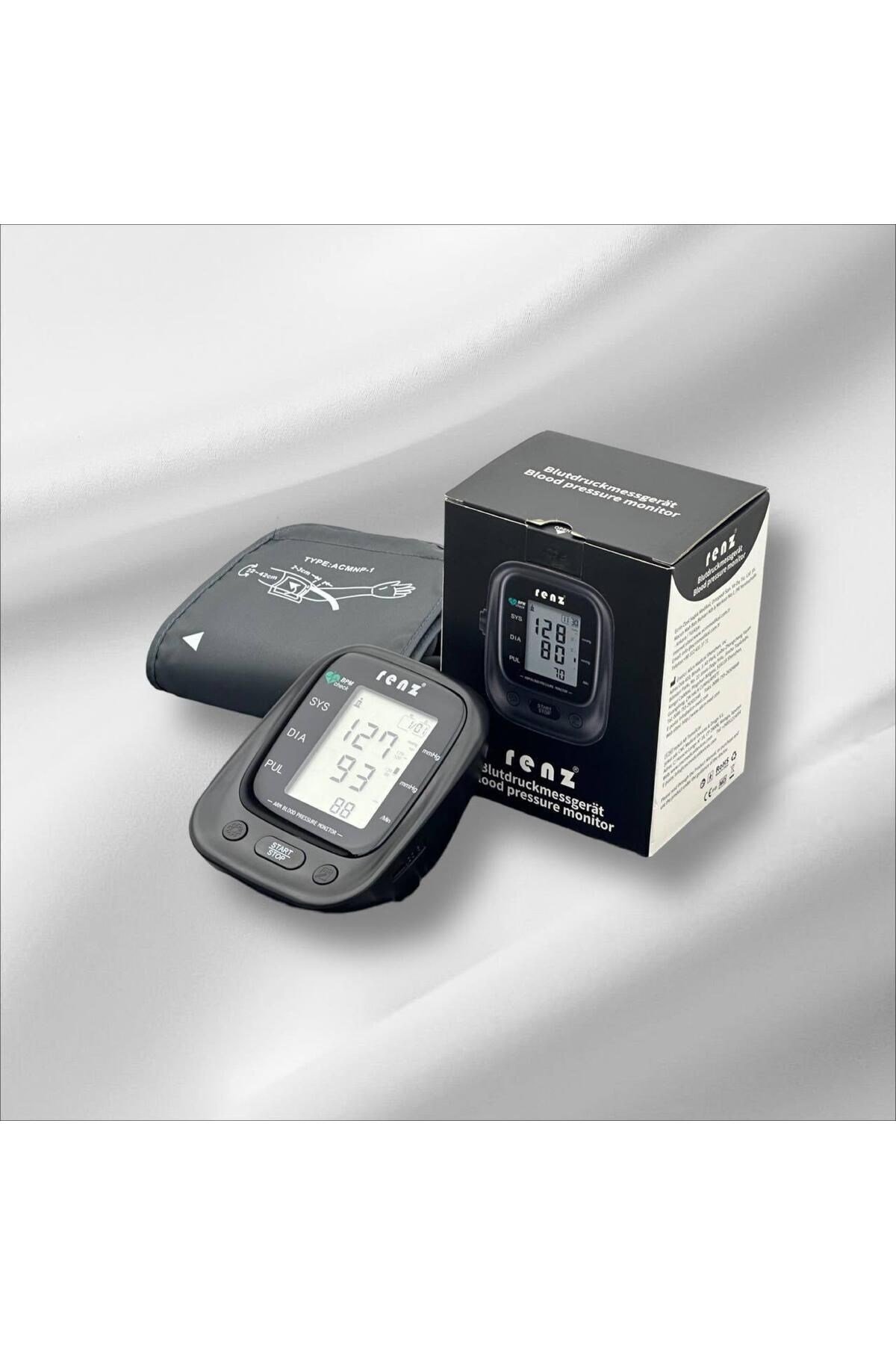 Koldan Ölçer Konuşan Tansiyon Aleti Black Seri AES-U392